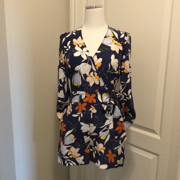Parker Romper ‘Tita’ Navy Floral NWT - Picture 3 of 11